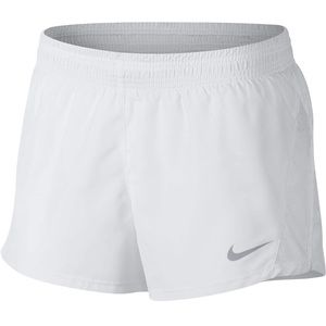 White Nike 10k Short (3.5 inch inseam)